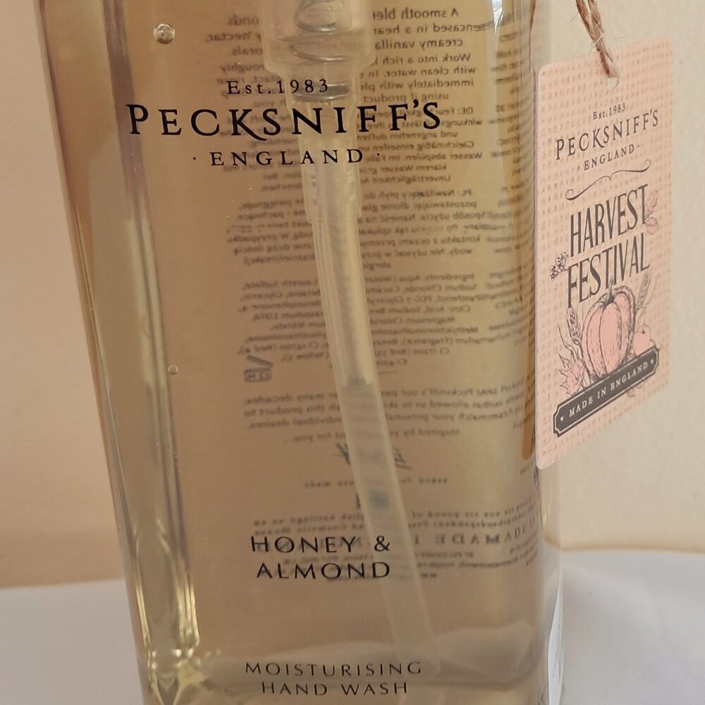 Pecksniff's  England Honey and Almond Luxury Moisturizing Handwash.